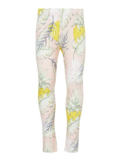 Name It tights ananas – Name It rosa tights med ananasprint – Mio Trend
