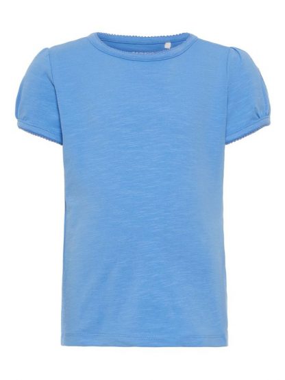 Blå t-skjorte Name It – T-skjorter blå t-skjorte Hditte – Mio Trend