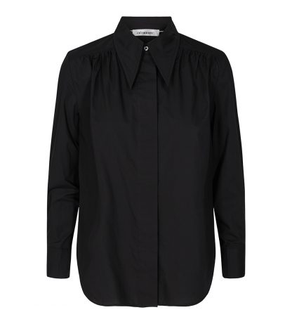 Svart skjorte Cocouture – Co`couture sort skjorte Coriolis – Mio Trend