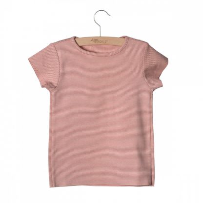 T-skjorte Little Hedonist – Little Hedonist t-skjorte coral Isabel – Mio Trend