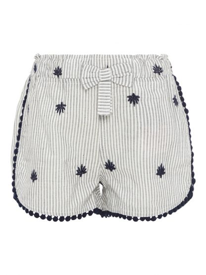 Name It shorts blå – Shorts blå shorts med striper – Mio Trend