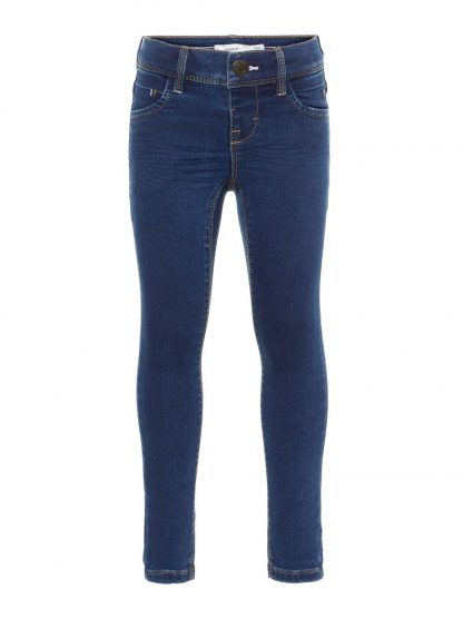 Smal jeans til barn – Name It blå smal jeans Polly – Mio Trend