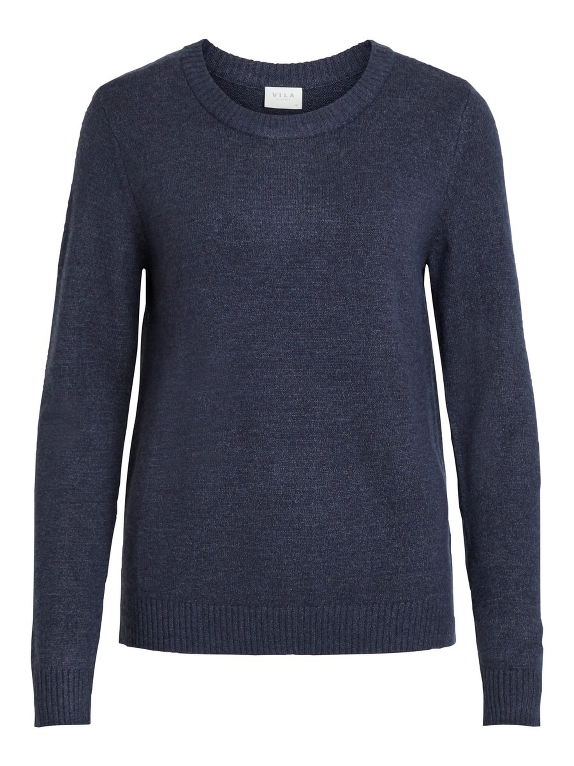 Vila blå strikkegenser Viril – Mio Trend Blå strikkegenser Vila – Vila blå strikkegenser Viril – Mio Trend
