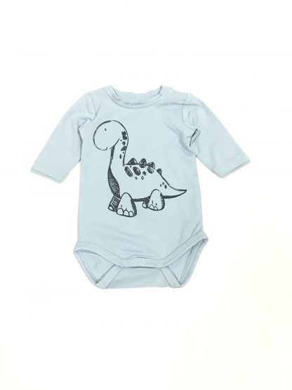 Body baby dinosaurus – Name It blå body med Dinosaurus – Mio Trend