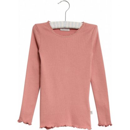 Rosa genser fra Wheat – Wheat rosa rib genser  – Mio Trend