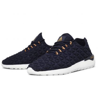 Asfvlt blå sko – Asfvlt sko og sneakers marineblå joggesko Speed Sock – Mio Trend