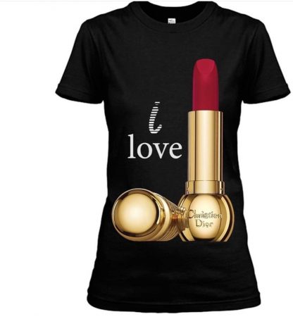 Dior t-skjorte sort – Pusher Agency sort t-skjorte I love Dior – Mio Trend