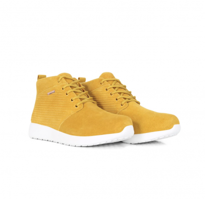 Kastel gule sko – Kastel gule Madla i skinn – Mio Trend