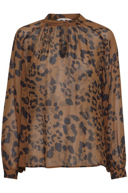 Brun bluse Part Two – Part Two brun bluse leopard Tali – Mio Trend