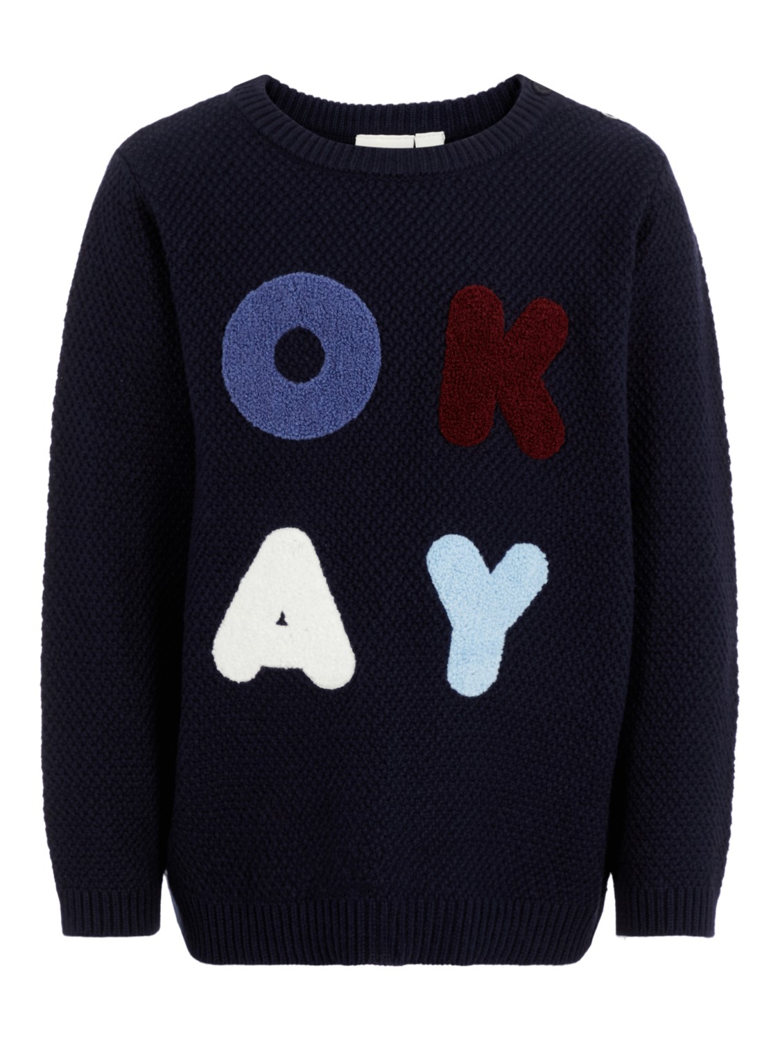 Name It blå OKAY genser – Mio Trend Name It blå genser – Name It blå OKAY genser – Mio Trend