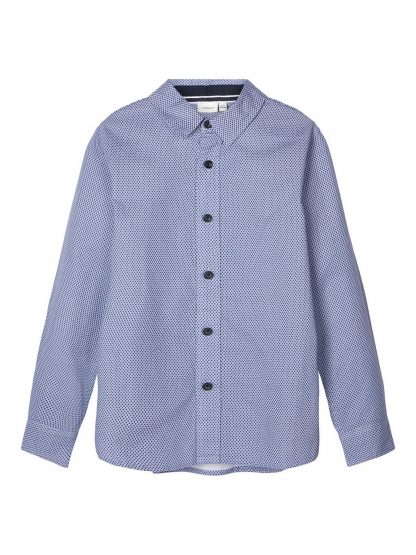 Penskjorte fra Name It – Skjorter og vester blå penskjorte Ruskie – Mio Trend