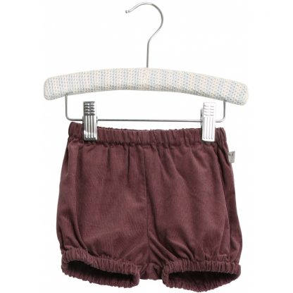 Wheat shorts i burgunder babycord. – Wheat burgunder shorts/bloomer Ashton – Mio Trend