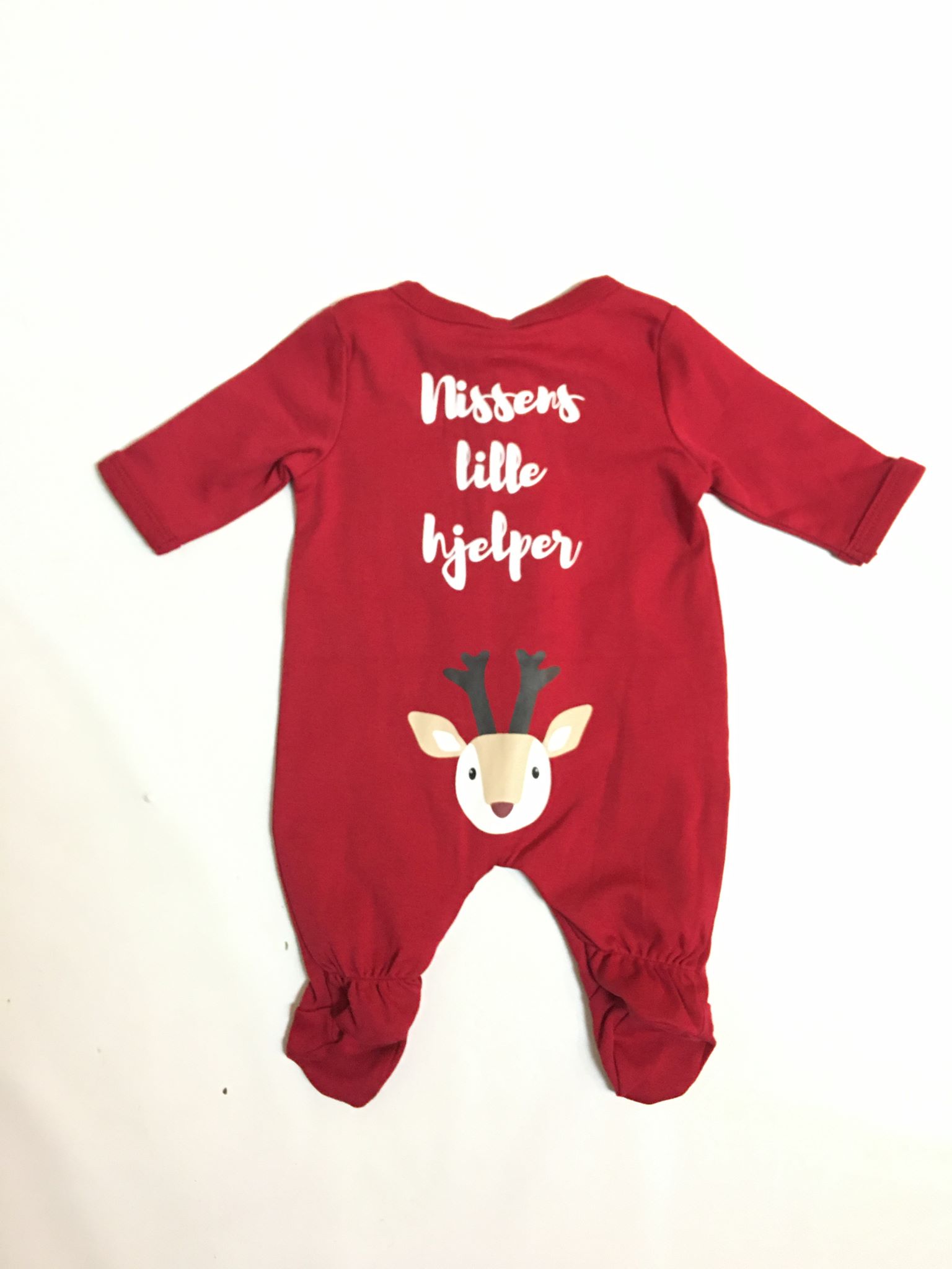 Pysjamas jul baby, fra Name It.