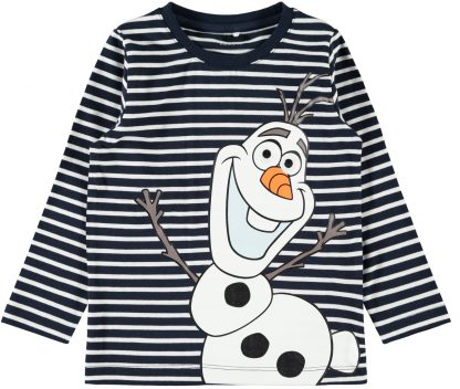 Frost genser barn, genser fra Name It.  – Name It Olaf genser striper blå – Mio Trend