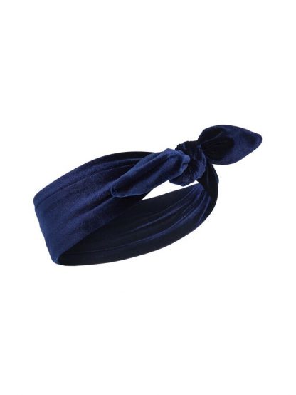 Hårbånd barn, mørke blått hårbånd fra Name It.  – Name It mørke blått hårbånd velur  – Mio Trend
