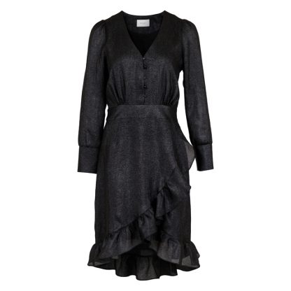 Neo Noir kjole, sort lekker kjole. – Neo Noir sort kjole Nicky – Mio Trend