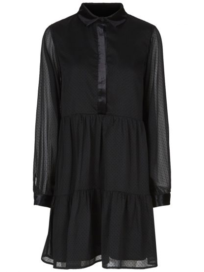 Sort kjole Yas, svart kjole. – Y.A.S sort kjole Sade – Mio Trend