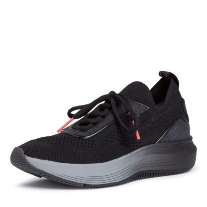 Tamaris svart joggesko – Tamaris sort sneakers  – Mio Trend
