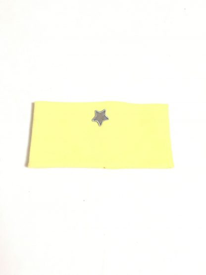 Kivat gul ørevarmer – Kivat pannebånd med stjerne gult – Mio Trend