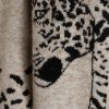 Jakke med leopard