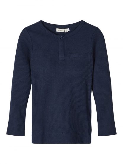 Genser blå gutt – Name It blå genser Telle – Mio Trend