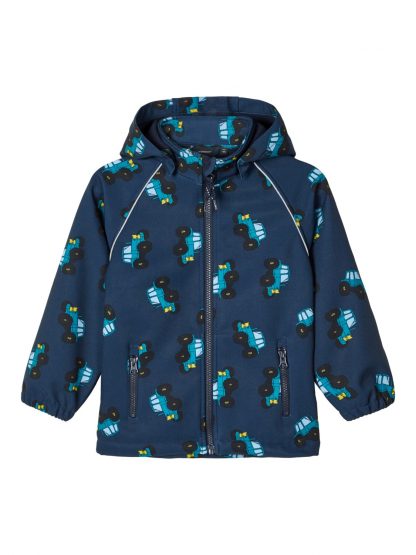 Jakke softshell barn name it – Name It softshelljakke med traktor – Mio Trend