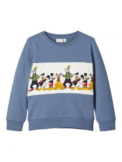 Disney genser barn – Name It blå genser Mickey – Mio Trend