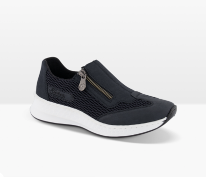 Blå sko Rieker – Rieker marineblå sko New York – Mio Trend