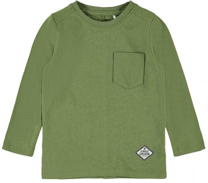 Grønn genser til barn – Name It grønn genser Farcos – Mio Trend