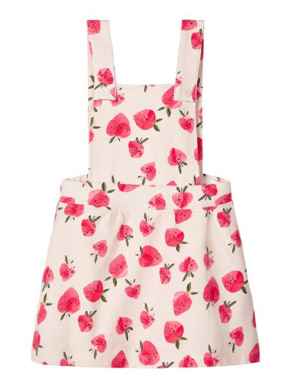 Kjole til barn jordbær – Name It rosa kjole jordbær – Mio Trend