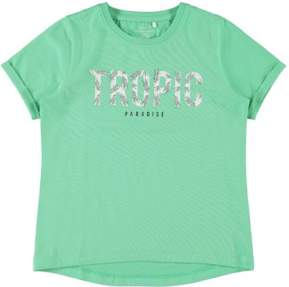 Name It t-skjorte Tropic – T-skjorter grønn t-skjorte Tropic – Mio Trend
