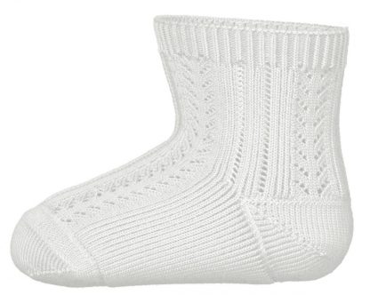 Hvite babysokker – Sokker og strømpebukser hvite sokker baby – Mio Trend