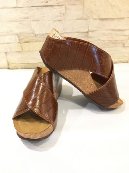brune sandaler New Frances