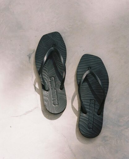 Sleepers sorte sandaler – Sleepers sorte fit flopp sandaler – Mio Trend