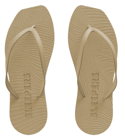 Sleepers sandaler beige – Sleepers beige fit flopp sandaler  – Mio Trend