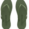 Sleepers sandaler olivengrønn.