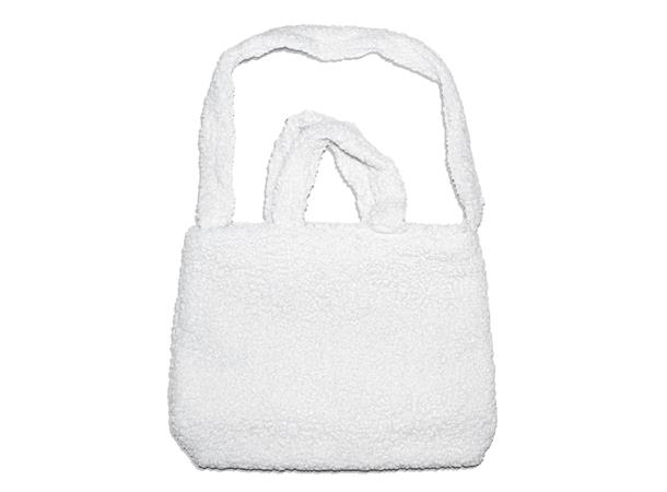 Intex off white teddy-veske  – Mio Trend
