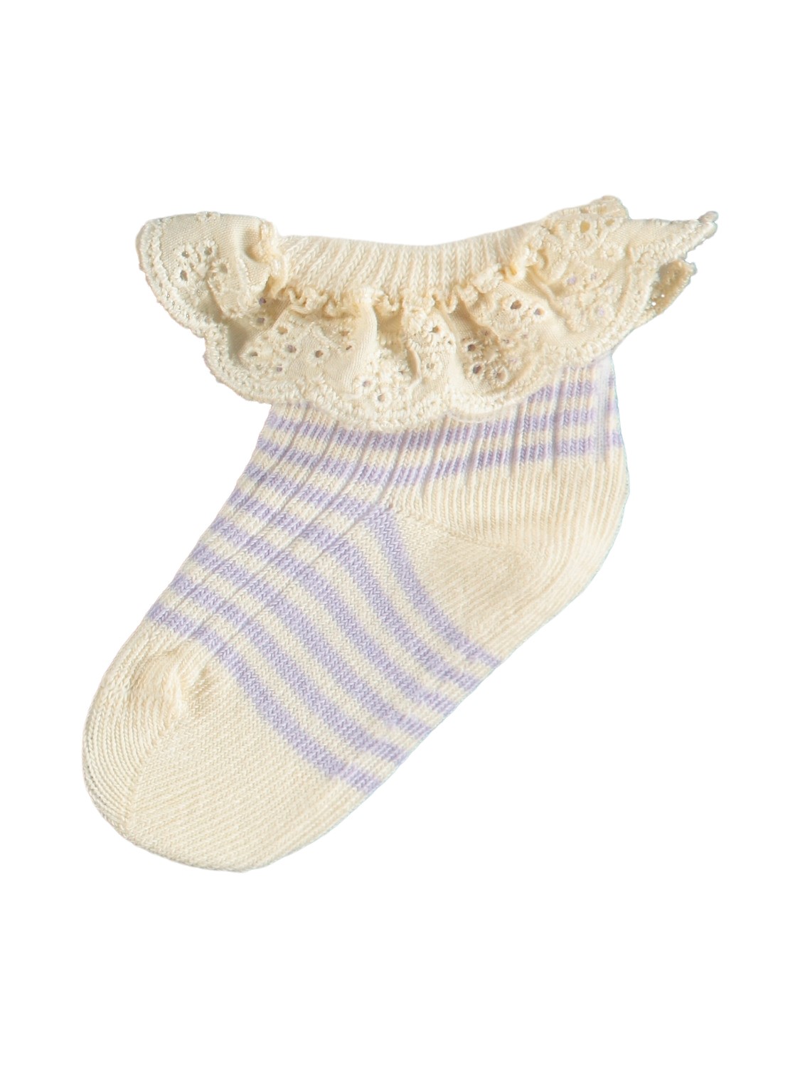 Sokker og strømpebukser sokker med blå striper – Mio Trend