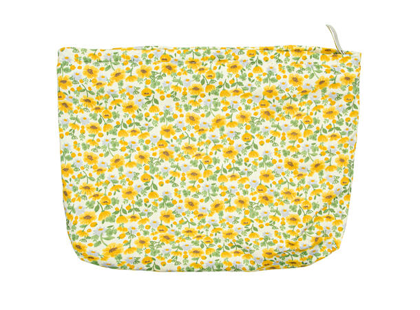 Intex Make Up pung stor Gule blomster – Mio Trend