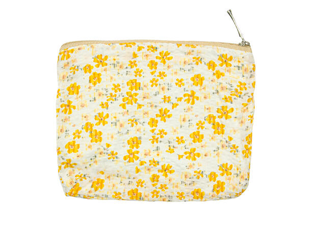 Intex Make Up pung liten gule blomster – Mio Trend