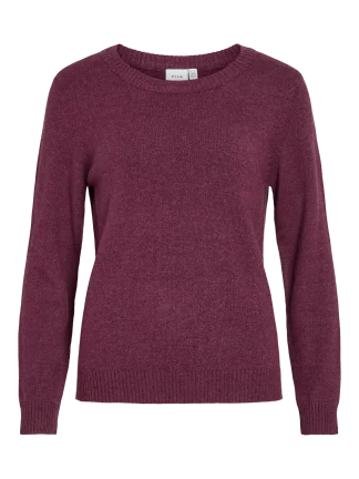 Viril O-Neck L/s  Knit Top - Noos