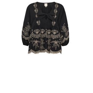 SofjaGo blouse,Black/sand