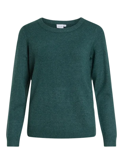 Viril O-Neck L/s  Knit Top - Noos - Image 2