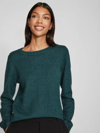 Viril O-Neck L/s  Knit Top - Noos