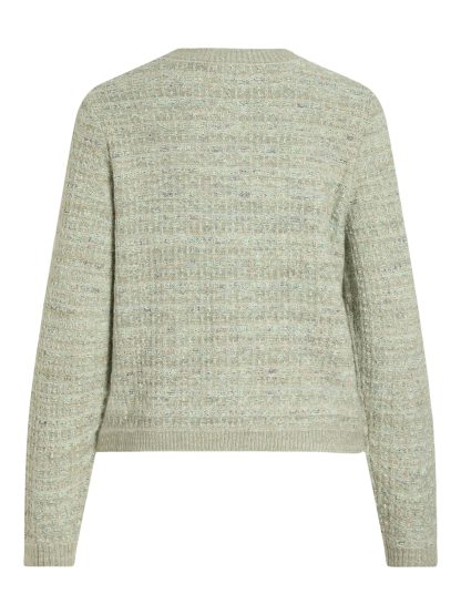 Vilemoni L/s O-Neck Knit Cardigan/pb - Image 2
