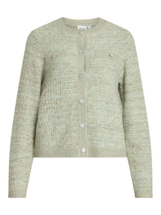 Vilemoni L/s O-Neck Knit Cardigan/pb
