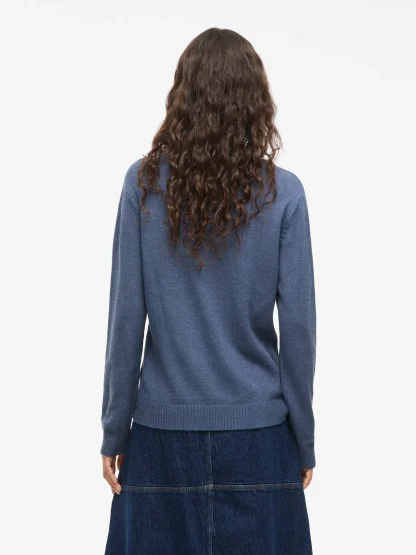 Viril O-Neck L/s  Knit Top - Noos - Image 3