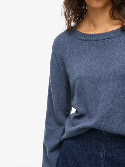 Viril O-Neck L/s  Knit Top - Noos - Image 4