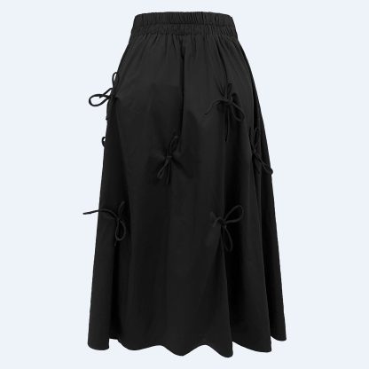 Siv-string-skirt,black - Image 2