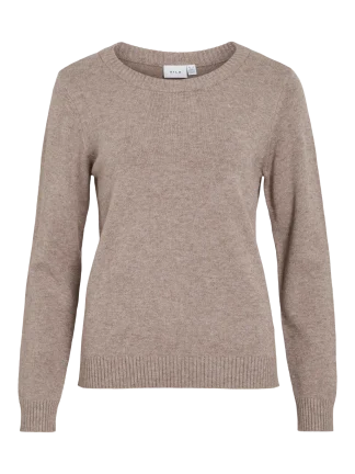 Viril O-Neck L/s  Knit Top - Noos